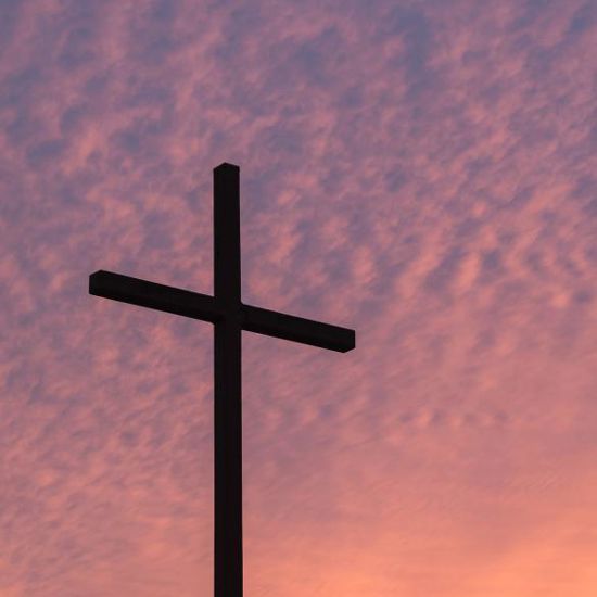 Cross Sunset